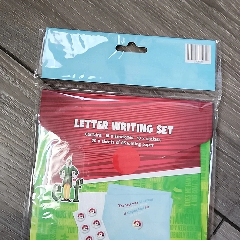 Elf Letter Writing Set